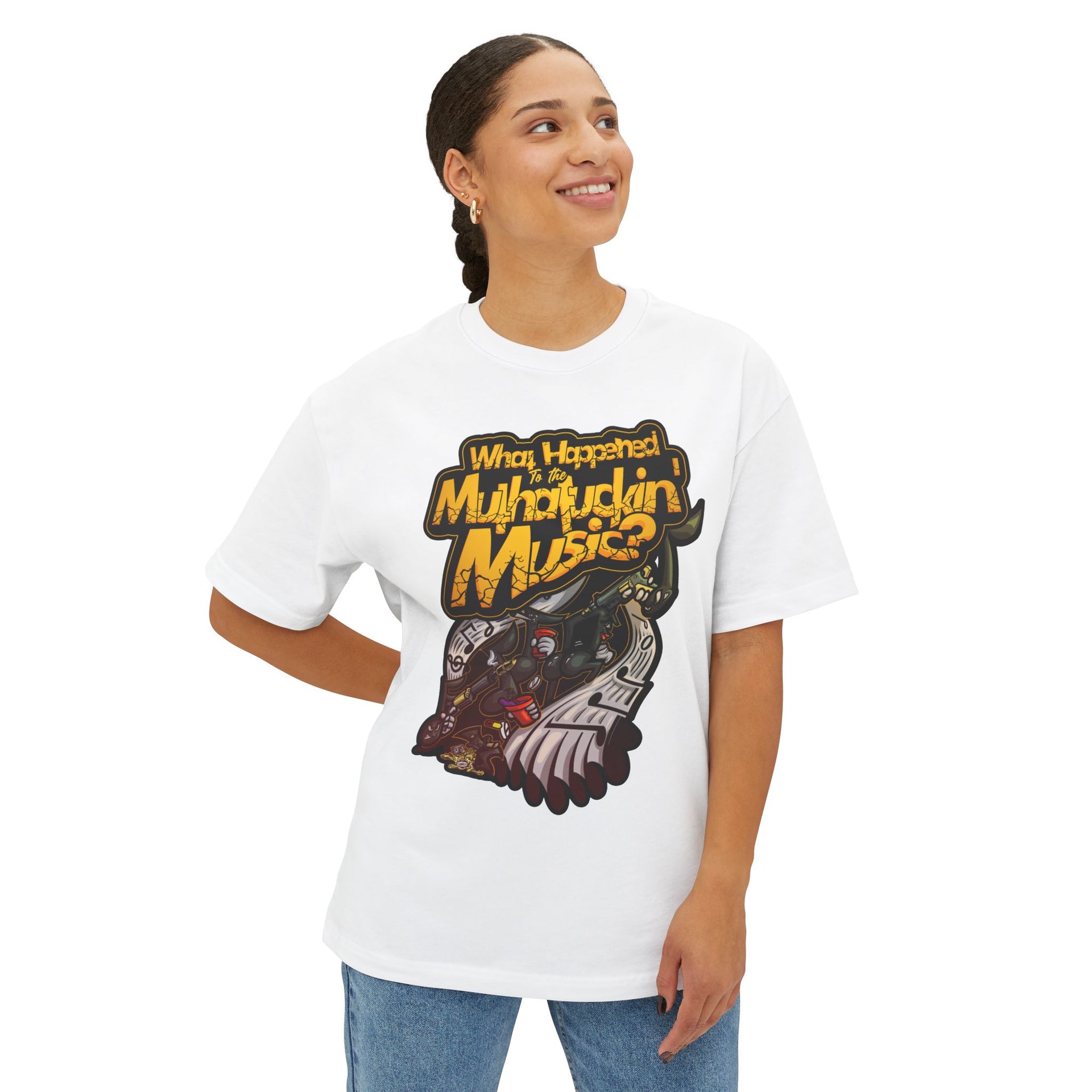 WHAT HAPPENED TO THE M*THAF*CKIN’ MUSIC? - KÄNXIUS GARMENTS 