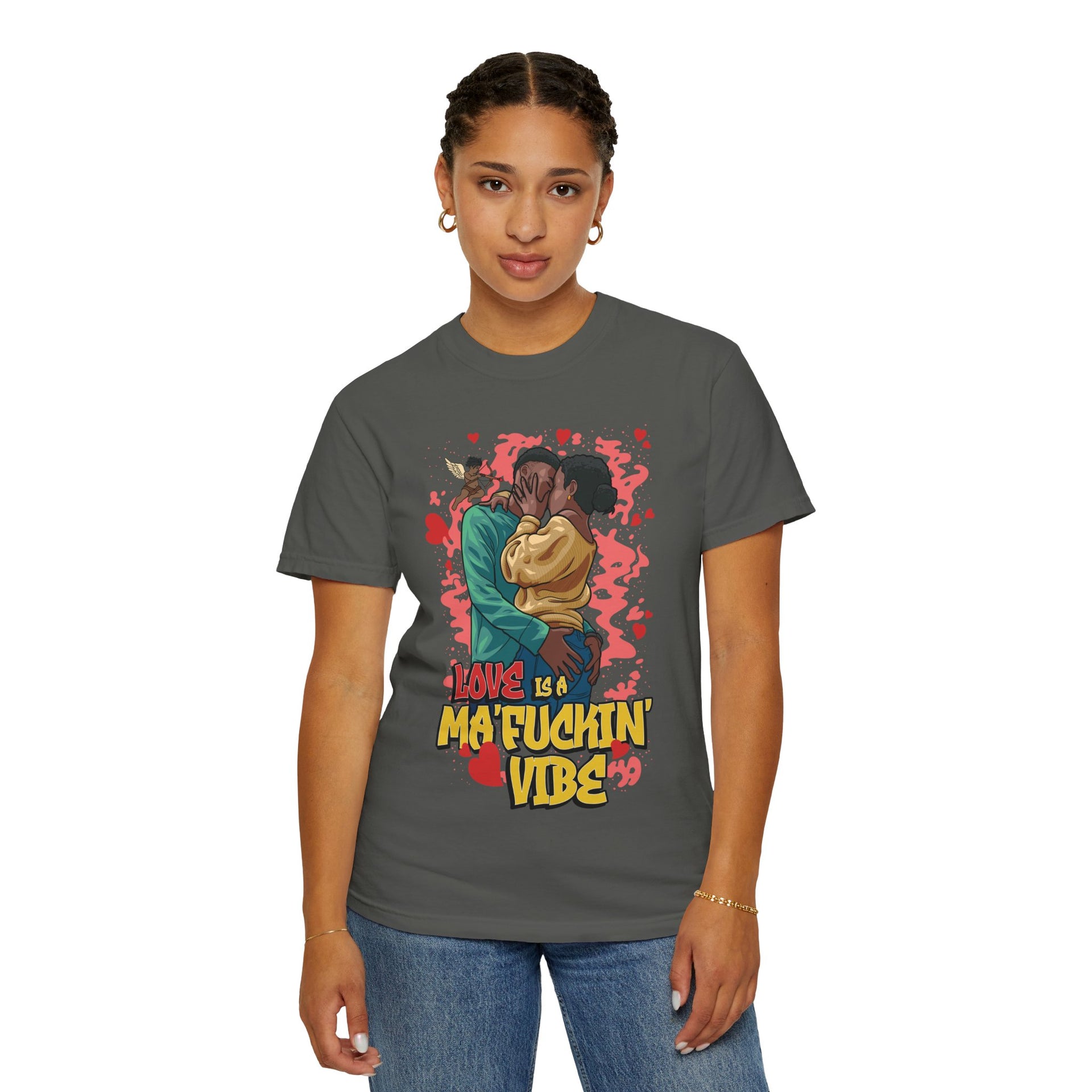 LOVE IS A MA'FUCKIN' VIBE TSHIRT - KÄNXIUS GARMENTS 
