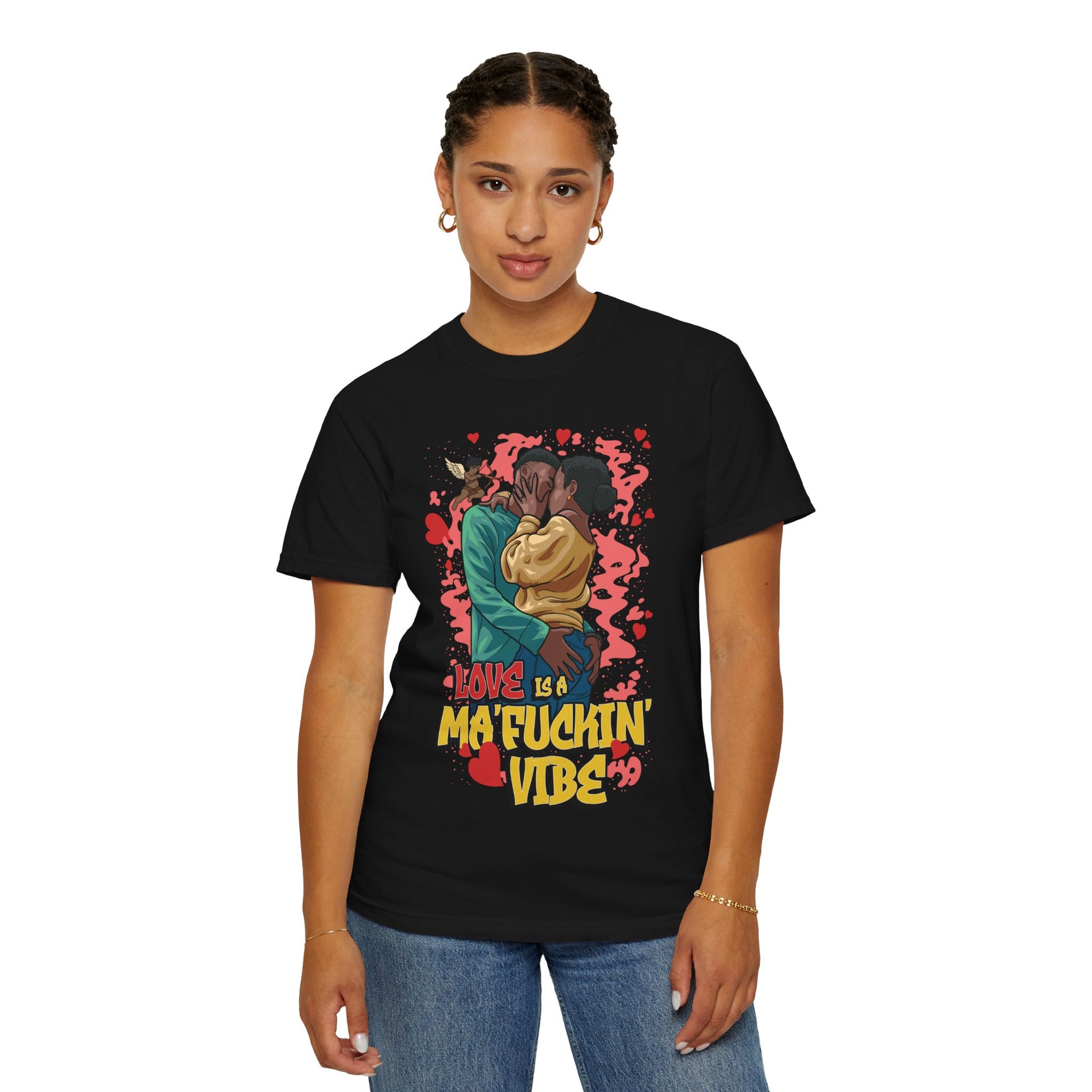 LOVE IS A MA'FUCKIN' VIBE TSHIRT - KÄNXIUS GARMENTS 