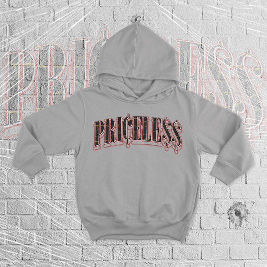 PRICELESS HOODIE FOR KIDS (GRAY)