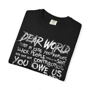 DEAR WORLD - KÄNXIUS GARMENTS 