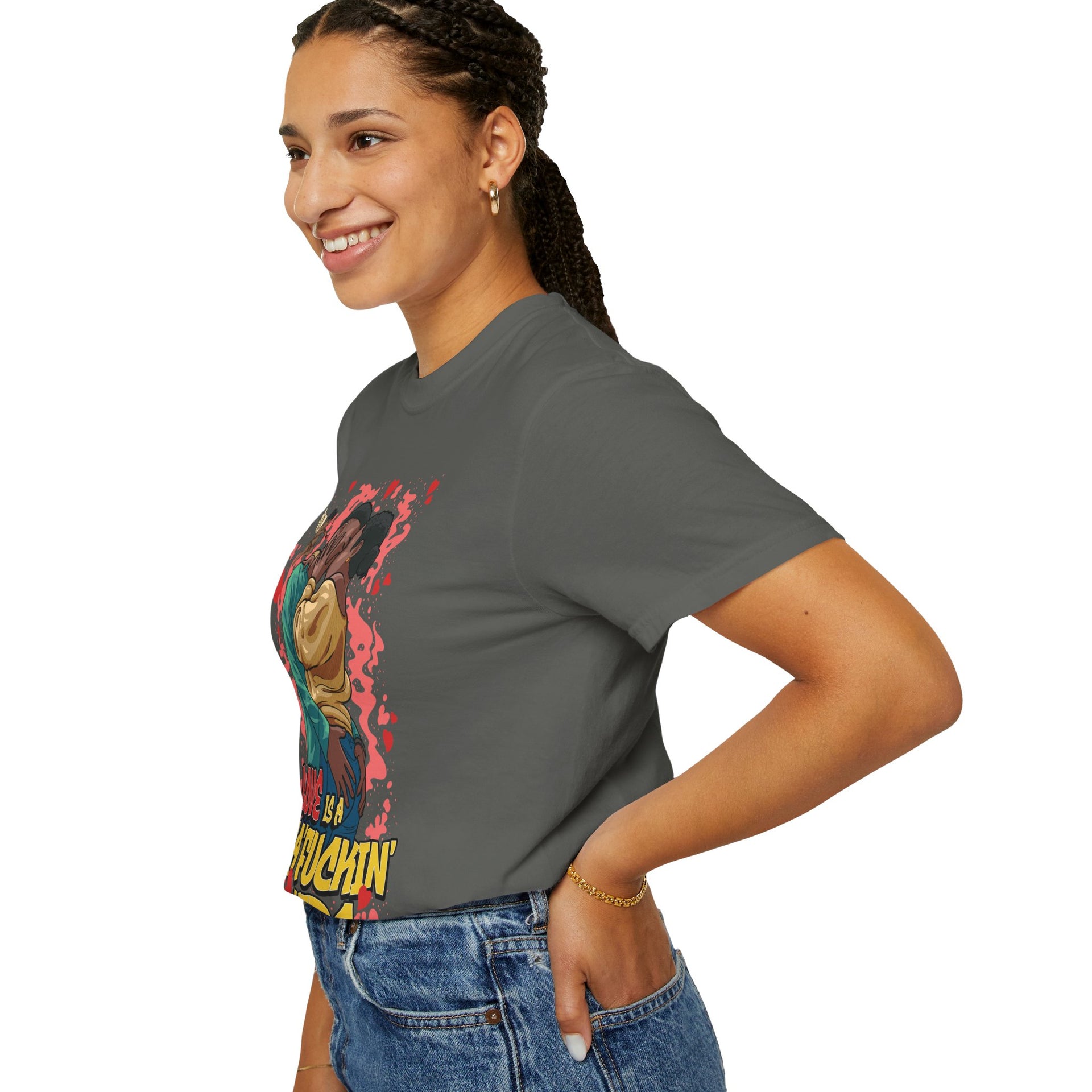 LOVE IS A MA'FUCKIN' VIBE TSHIRT - KÄNXIUS GARMENTS 