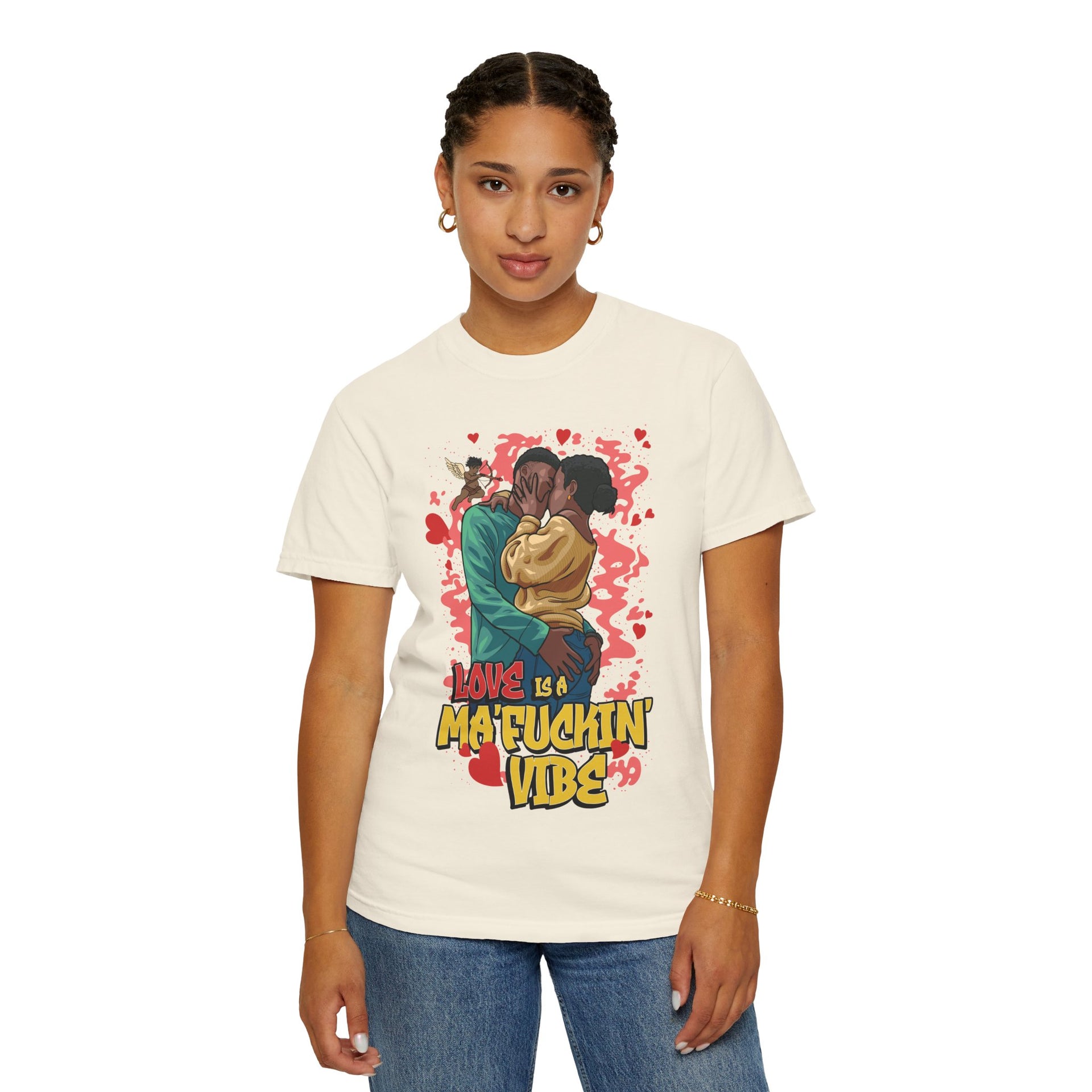 LOVE IS A MA'FUCKIN' VIBE TSHIRT - KÄNXIUS GARMENTS 