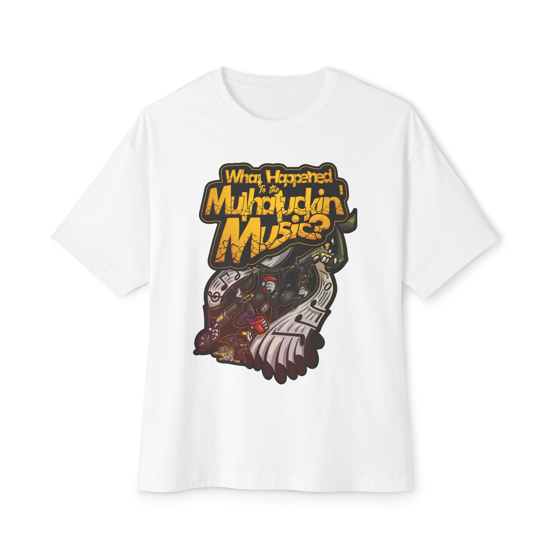 WHAT HAPPENED TO THE M*THAF*CKIN’ MUSIC? - KÄNXIUS GARMENTS 
