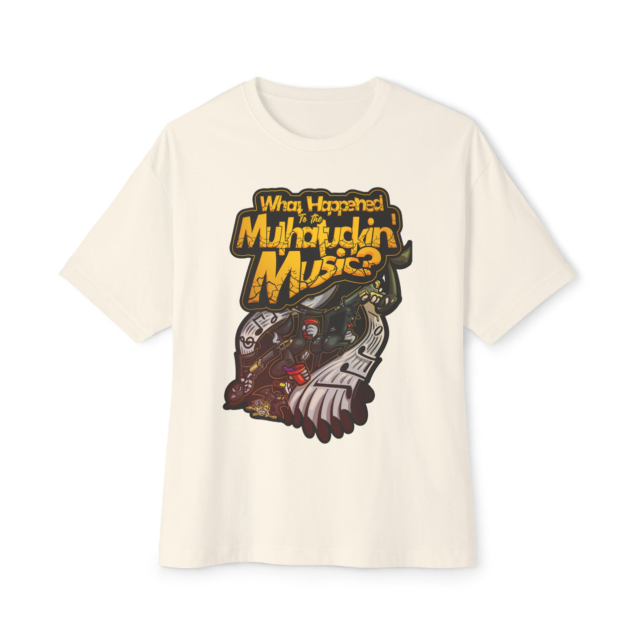 WHAT HAPPENED TO THE M*THAF*CKIN’ MUSIC? - KÄNXIUS GARMENTS 