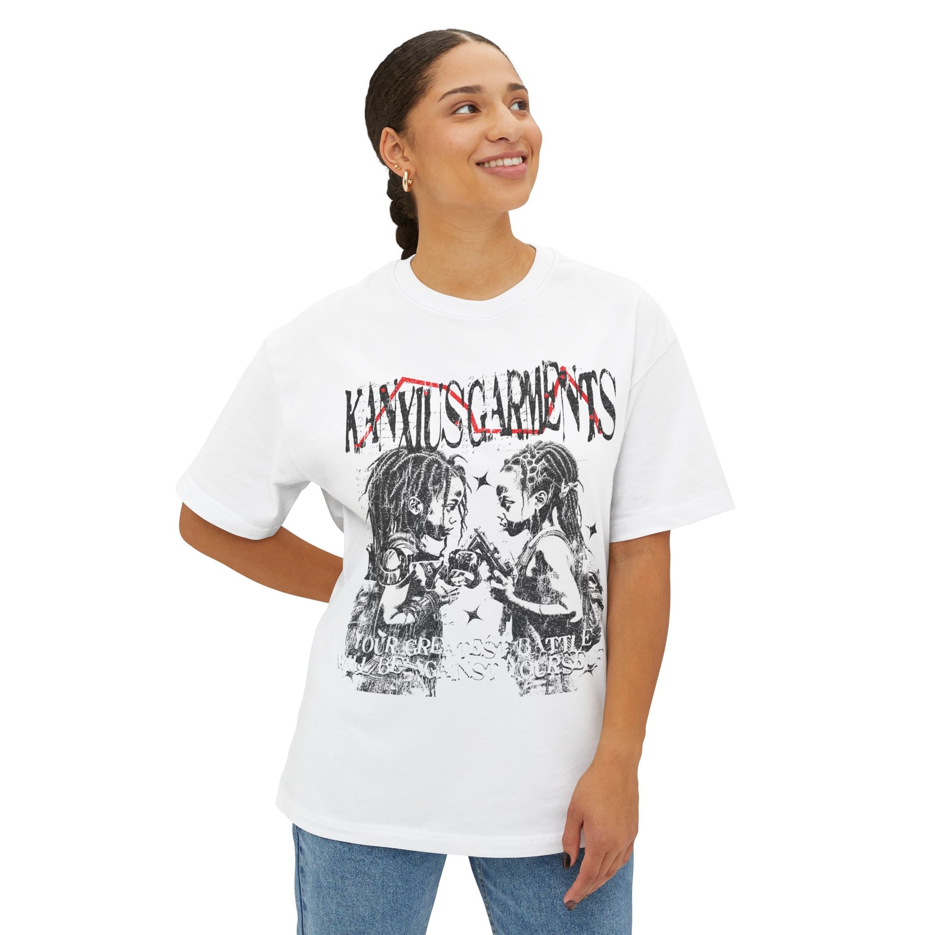YOUR GREATEST BATTLE WILL BE AGAINST YOURSELF - KÄNXIUS GARMENTS 