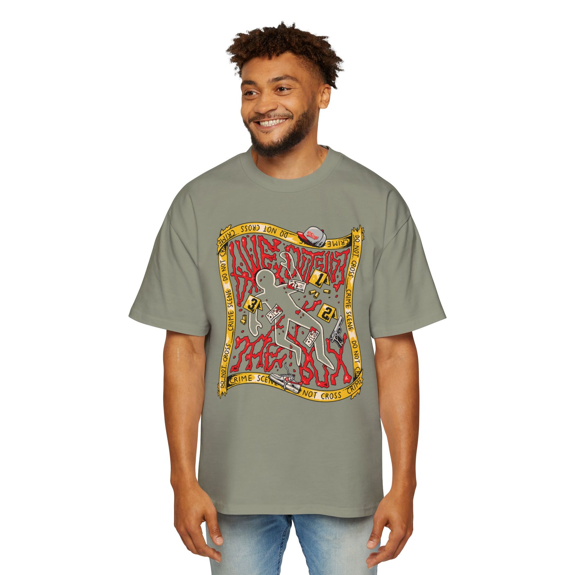 LIVE OUTSIDE THE BOX - 100% Premium Ringspun Airlume Cotton - KÄNXIUS GARMENTS 