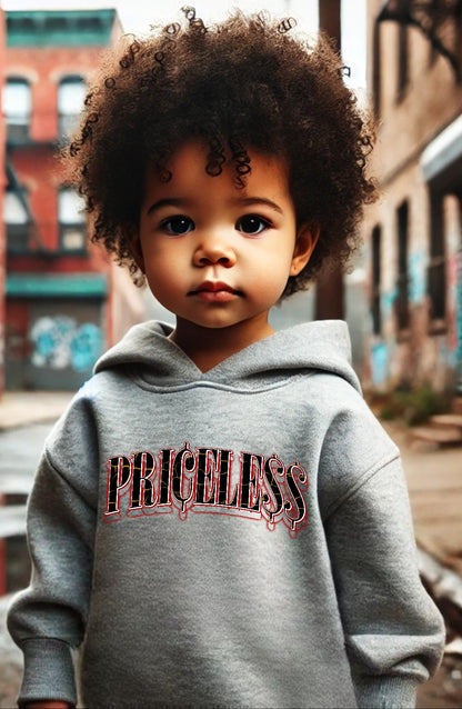 PRICELESS HOODIE (FOR TODDLERS/GRAY)